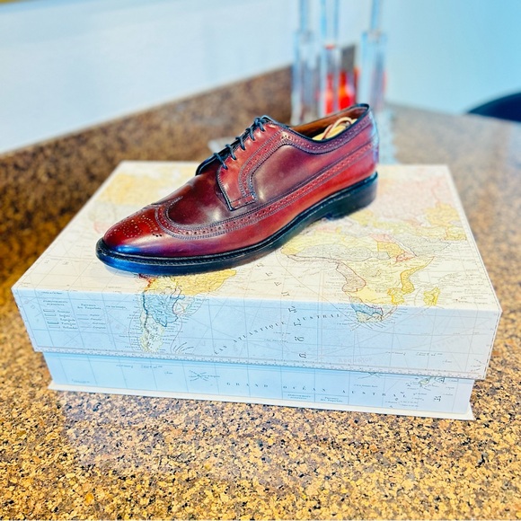 Allen Edmonds MacNeil's Brown wingtip shoes Sz: 12 C - Picture 3 of 14